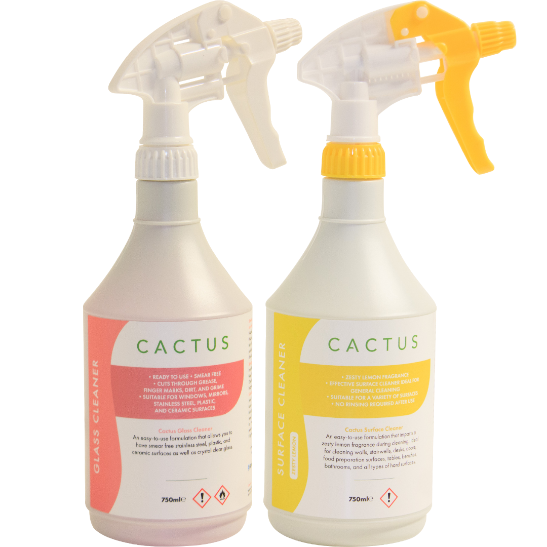 Cactus Glass Cleaner Spray Bottle | Cactus Surface Cleaner Spray Bottle