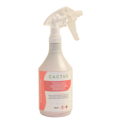 Cactus Glass Cleaner | Cactus brings streak free glass cleaner to professional cleaners