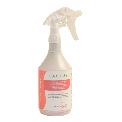 Cactus Glass Cleaner | Cactus brings streak free glass cleaner to professional cleaners